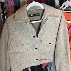 Zara Women's Tan Jacket